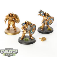 Stormcast Eternals - 3x Annihilators - teilweise bemalt