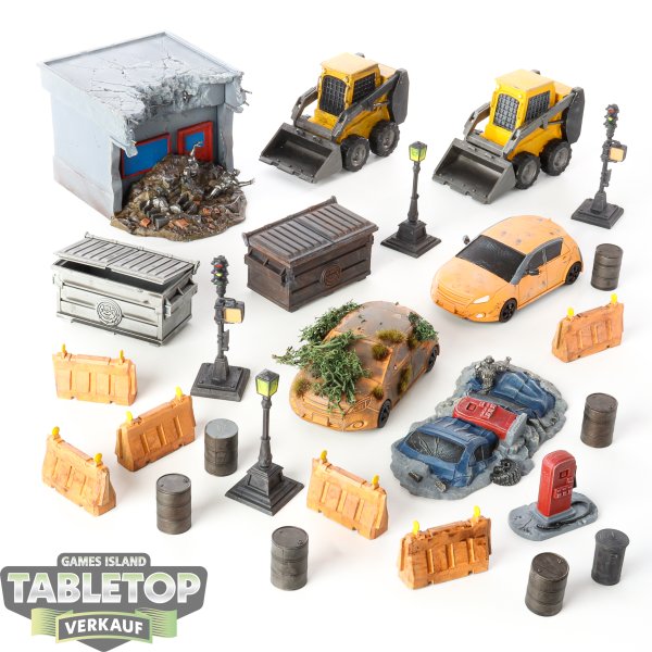 Gelände - Earths Mightiest Core Set Terrain - bemalt