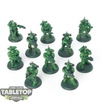 Salamanders - 10 x Primaris Infiltrators - teilweise bemalt