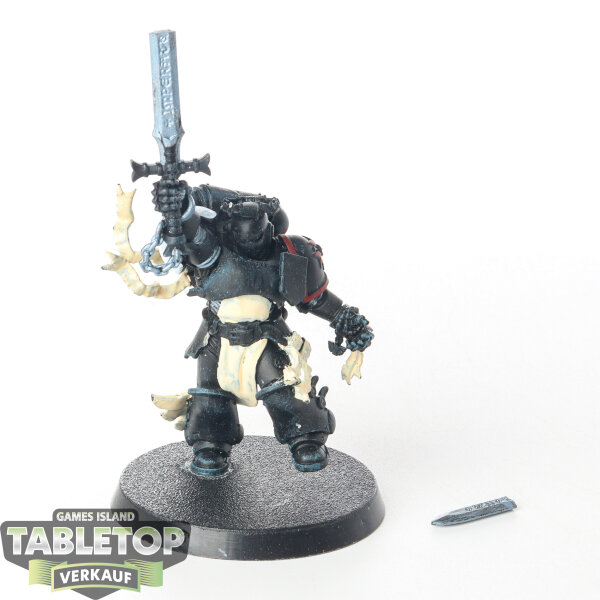 Black Templars - Emperors Champion - teilweise bemalt