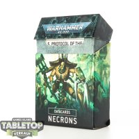 Necrons - Daten Karten 9. Edition - deutsch