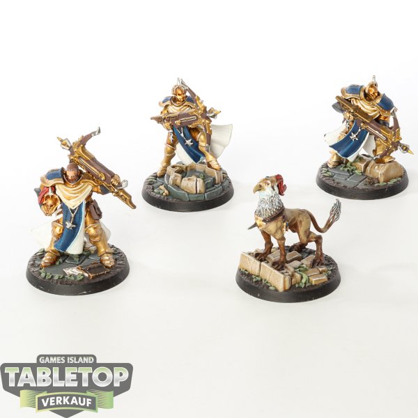 Stormcast Eternals - Castigators with Gryph-hound - bemalt