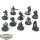 Tau Empire - 10 x Pathfinder Team - teilweise bemalt