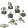 Necrons - 5 x Immortals - bemalt