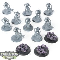 Necrons - 10 x Necron Warriors - unbemalt