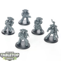 Salamanders - 5 Heavy Intercessors - unbemalt