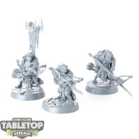 Orruk Warclans - 3 x Man-Skewer Boltboyz - unbemalt