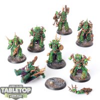 Death Guard - 7 x Plague Marines - gut bemalt