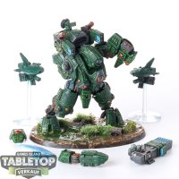 Tau Empire - XV95 Ghostkeel Battlesuit - bemalt