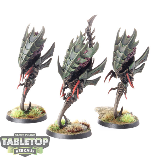 Tyraniden - 3 x Zoanthropes - bemalt