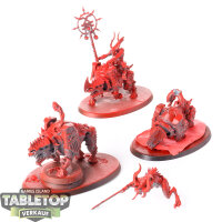 Blades of Khorne - 3 x Daemons Of Khorne Bloodcrushers -...