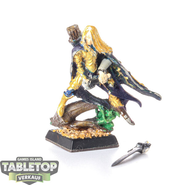 Wood Elf Realms - Glade Lord/Captain with Great Weapon - teilweise bemalt