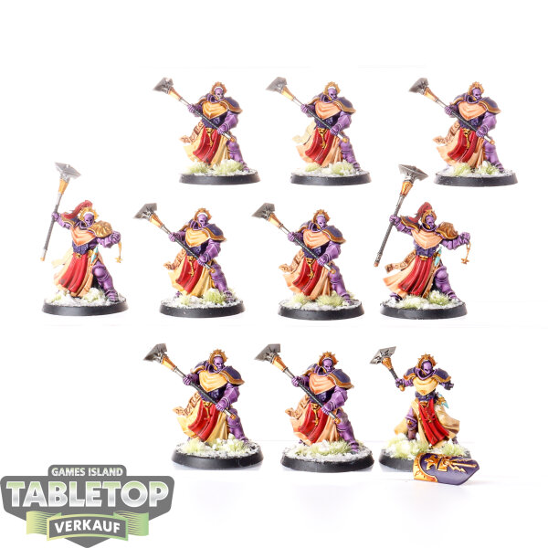 Stormcast Eternals - 10 x Sequitors - bemalt