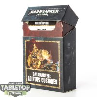 Adeptus Custodes - Datakarten: 8te Edition - deutsch