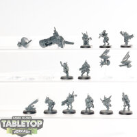 Tau Empire - 10x Kill Team: Pathfinders - unbemalt