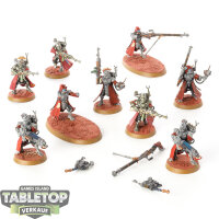 Adeptus Mechanicus - 9 Skitarii Rangers - bemalt
