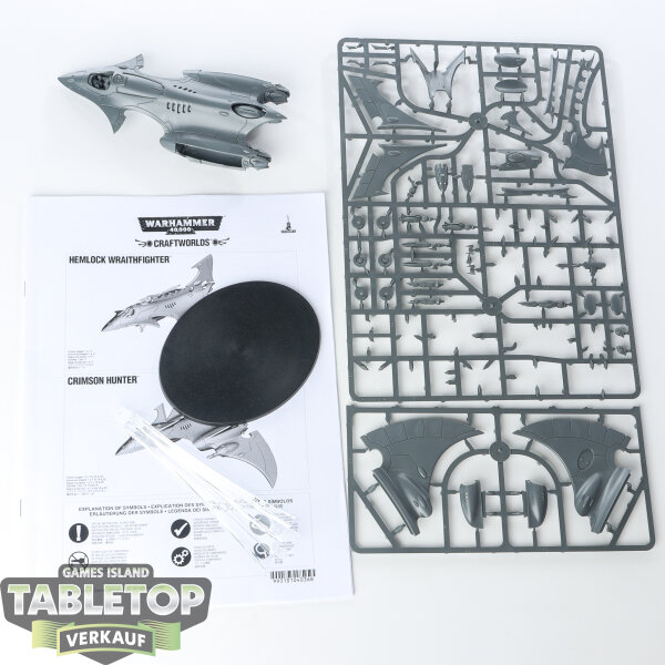 Craftworlds - Hemlock Wraithfighter - teilweise gebaut