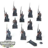 Cities of Sigmar - 10x Dreadspears - teilweise bemalt