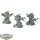 Orruk Warclans - 3 x Man-Skewer Boltboyz - teilweise bemalt