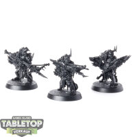 Orruk Warclans - 3 x Man-Skewer Boltboyz - grundiert