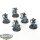 Necrons - 5 Immortals - bemalt