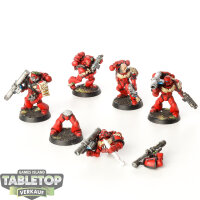 Blood Angels - 5 x Devastator Squad - bemalt