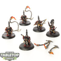 Fyreslayers - 5 x Hearthguard Berzerkers - teilweise bemalt