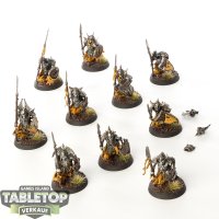 Soulblight Gravelords - 10 x Grave Guard - bemalt