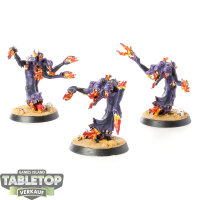 Disciples of Tzeentch - 3x Flamers of Tzeentch - bemalt