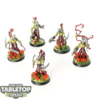 Drukhari - 5x Wracks - bemalt