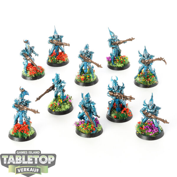 Drukhari - 10x Kabalite Warriors - bemalt