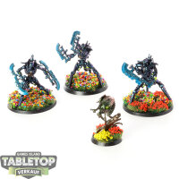 Necrons - 3x Skorpekh Destroyers - bemalt