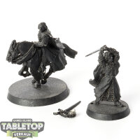 HdR Figuren - Gut - 2x Aragorn (The Black Gate) - grundiert