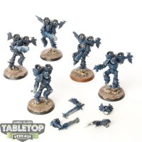 Chaos Space Marines - 5 Raptors - teilweise bemalt