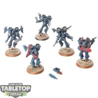 Chaos Space Marines - 5 Raptors - teilweise bemalt