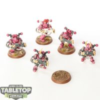 Chaos Space Marines - 5 Noise Marines - bemalt