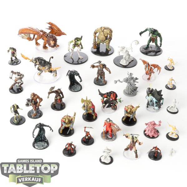 Miniaturen - D&D Monsters Collection (32) - teilweise bemalt