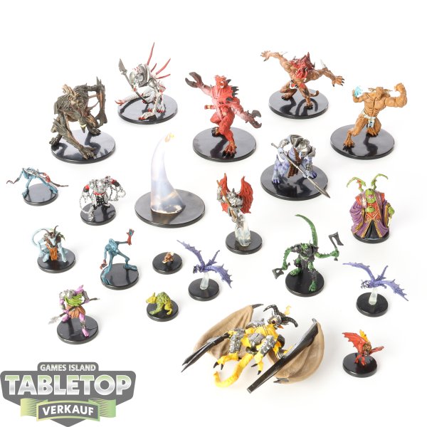 Miniaturen - D&D Demon Collection (20) - teilweise bemalt