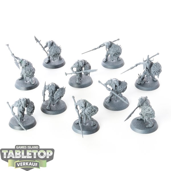 Orruk Warclans - 10 x Gutrippaz - grundiert