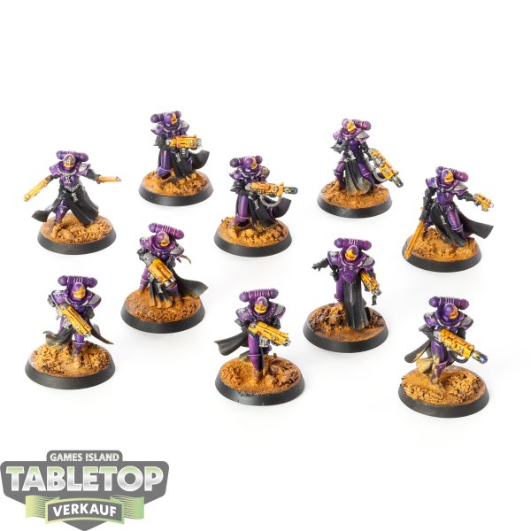 Adepta Sororitas - 10 x Adepta Sororitas Battle Sisters Squad - bemalt