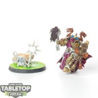 Death Guard - Chaos Space Marines Sorcerer - teilweise...