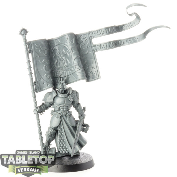 Stormcast Eternals - Knight-Vexillor with Banner of Apotheosis - unbemalt