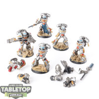Grey Knights - 5x Grey Knights Strike Squad - bemalt