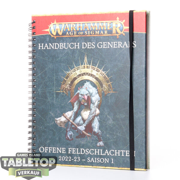 Age of Sigmar - Generals Handbook: Pitched Battles 2022 - 23 Saison 1 - deutsch