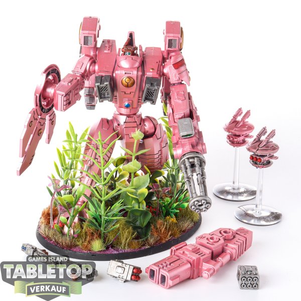 Tau Empire - XV104 Riptide Battlesuit - teilweise bemalt