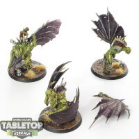 Flesh-eater Courts - 3 Crypt Flayers - bemalt