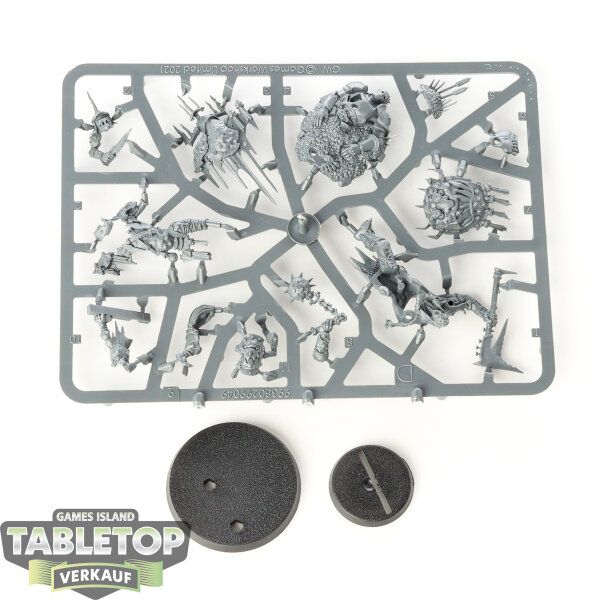 Orruk Warclans - Killaboss & Stab-grot - im Gussrahmen