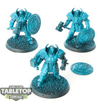 Stormcast Eternals - 3x Annihilators - teilweise bemalt