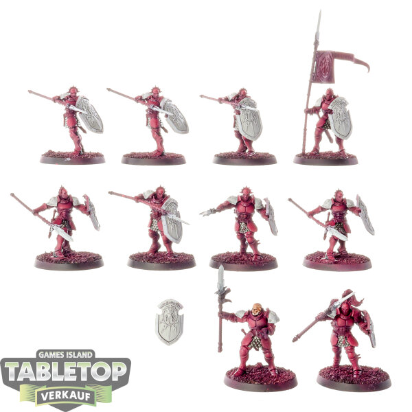 Stormcast Eternals - 10x Vindictors - teilweise bemalt