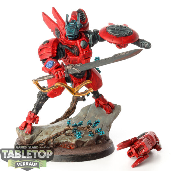 Tau Empire - Commander Farsight - teilweise bemalt